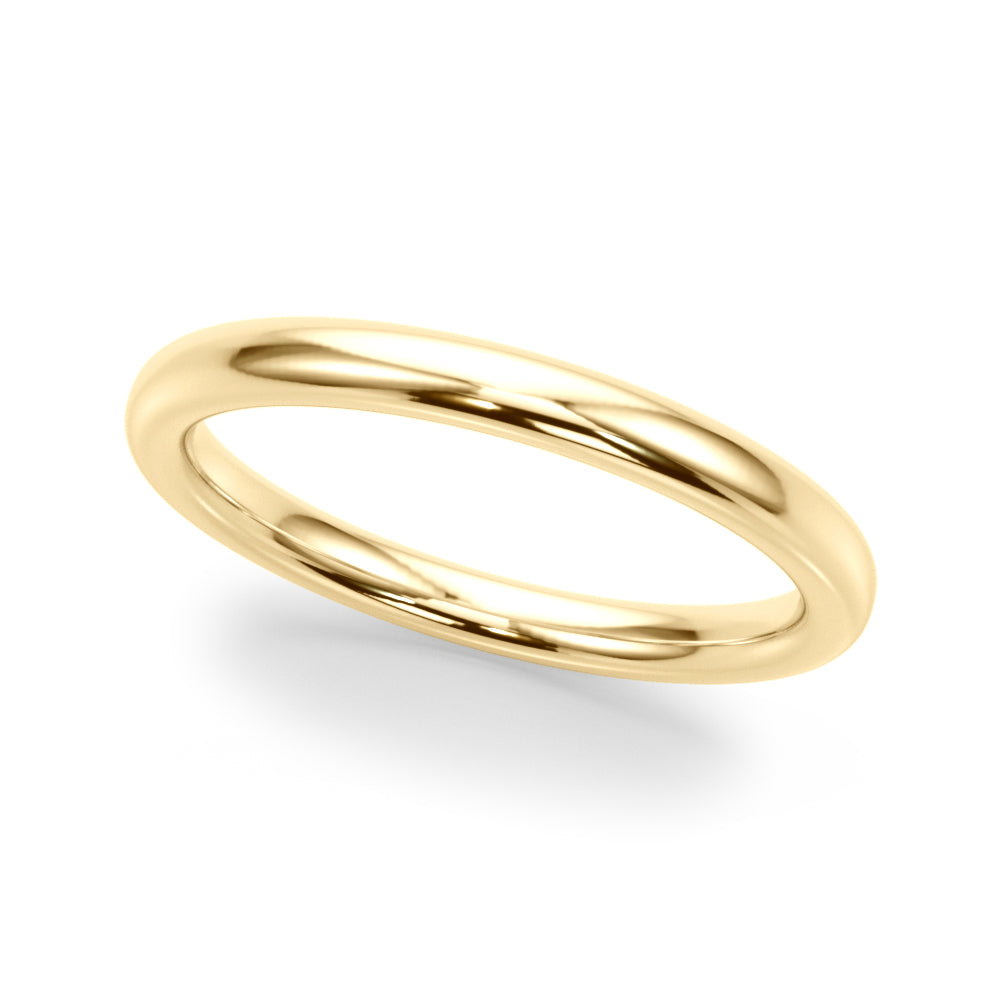 Plain Wedding Gold Band