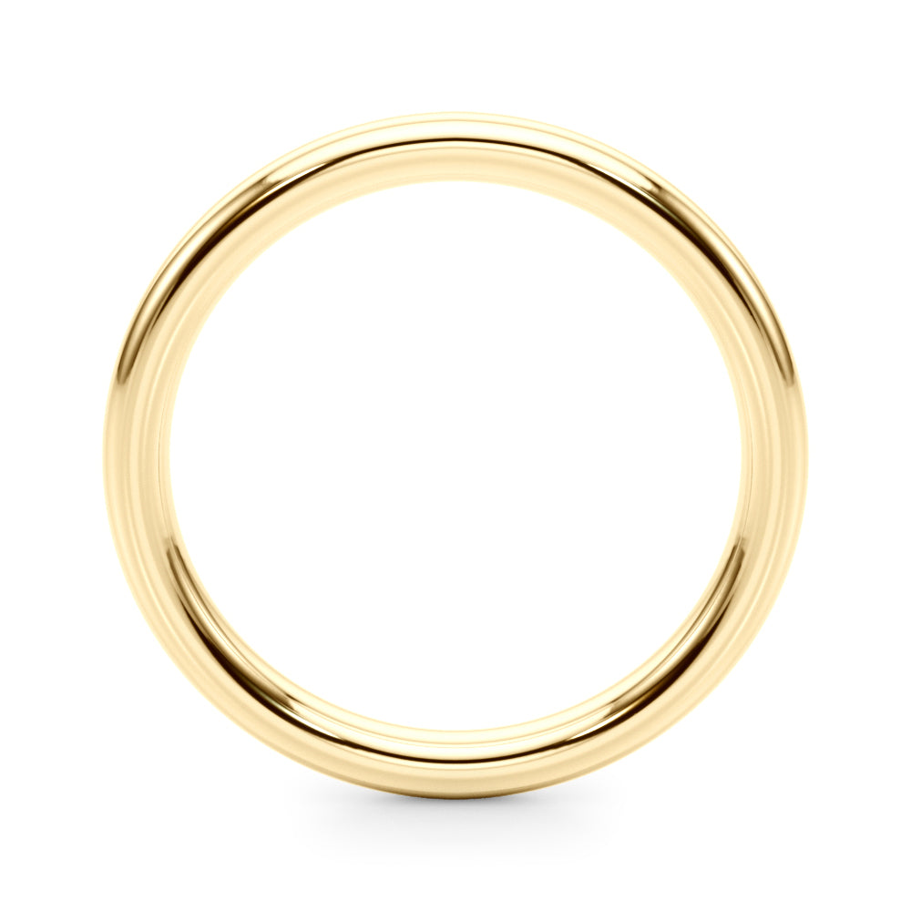 Plain Wedding Gold Band