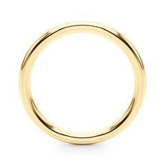 Plain Wedding Gold Band