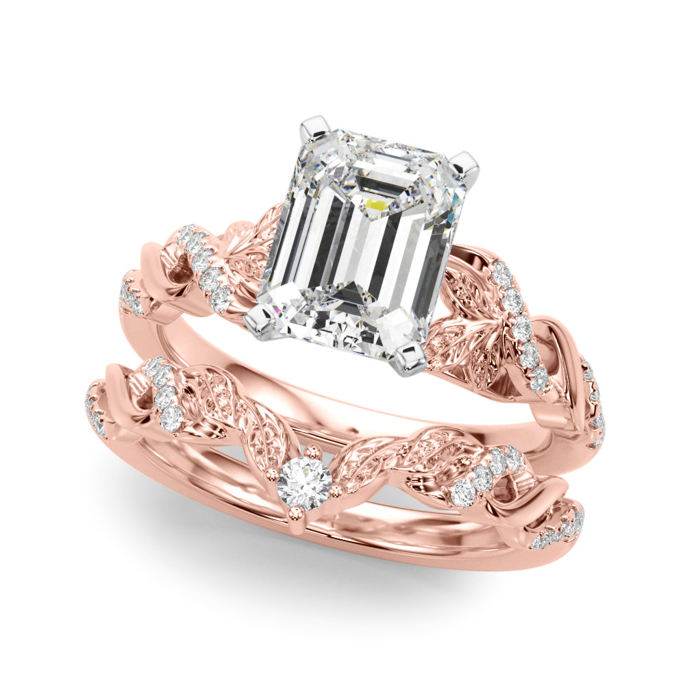 Dazzling Center Oval Diamond Engagement Ring — 9K/18K Gold & Platinum