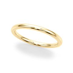 Plain Wedding Gold Band