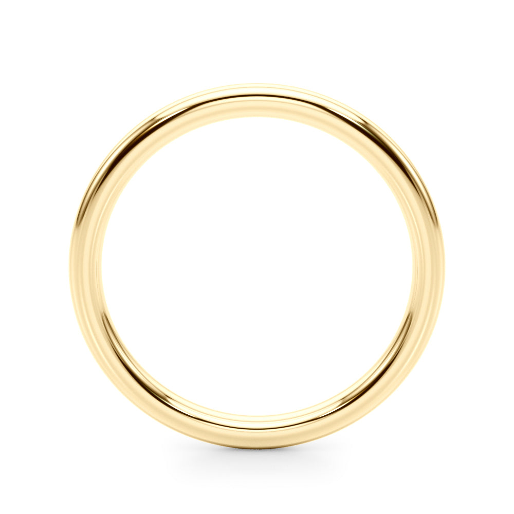 Plain Wedding Gold Band
