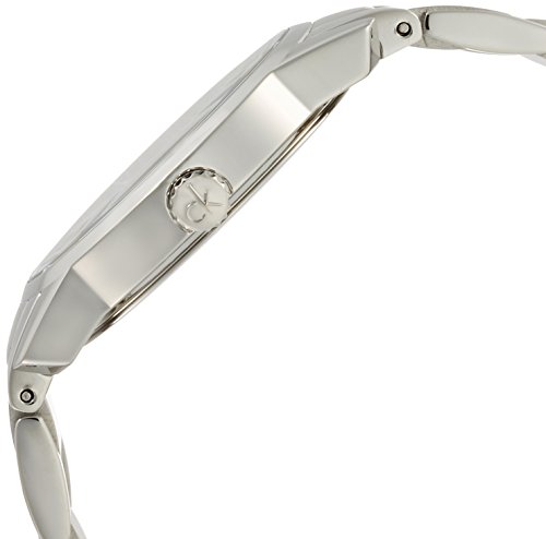 Calvin Klein K2G23148 Ladies City Mirror Silver Tone Watch