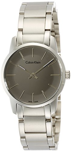 Calvin Klein K2G23148 Ladies City Mirror Silver Tone Watch