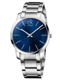 Calvin Klein City Men's Blue Dial Stainless Steel Watch
