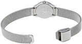 Calvin Klein Women's Minimal Watch – Black Dial, 24 mm Stainless Steel Case