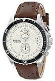 Fossil Wakefield CH2943 Men’s Chronograph Watch – Brown Leather Strap