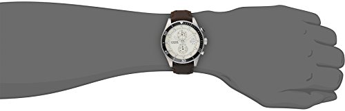 Fossil Men's CH2943 Wakefield Chronograph Leather Watch - Brown