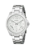 Fossil Cecile Women’s Blue Dial Watch – Silver-Tone Stainless-Steel Bracelet