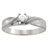 Iconic Remounts Round Diamond Engagement Ring — 9K/18K Gold & Platinum