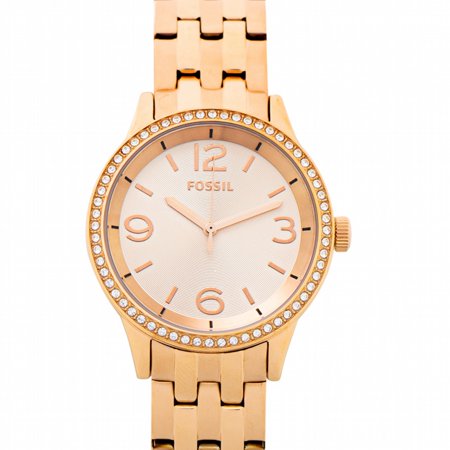Fossil Women’s Watch, Rose Gold Stainless Steel