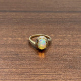 multicolor opal ring