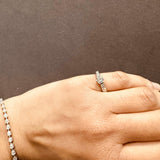 round diamond engagement ring