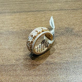 9k rose gold ring