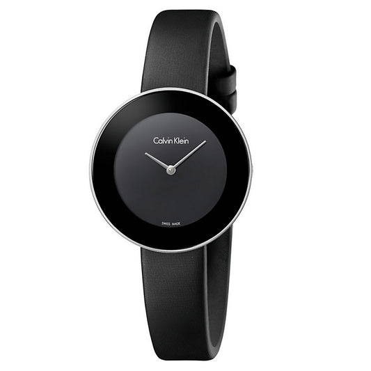CK Calvin Klein K7n23cb1 Chic Collection Black Round Women's Watch One Size