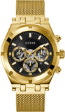 Guess Herren-Multifunktionsuhr, Edelstahlgehäuse 44 mm