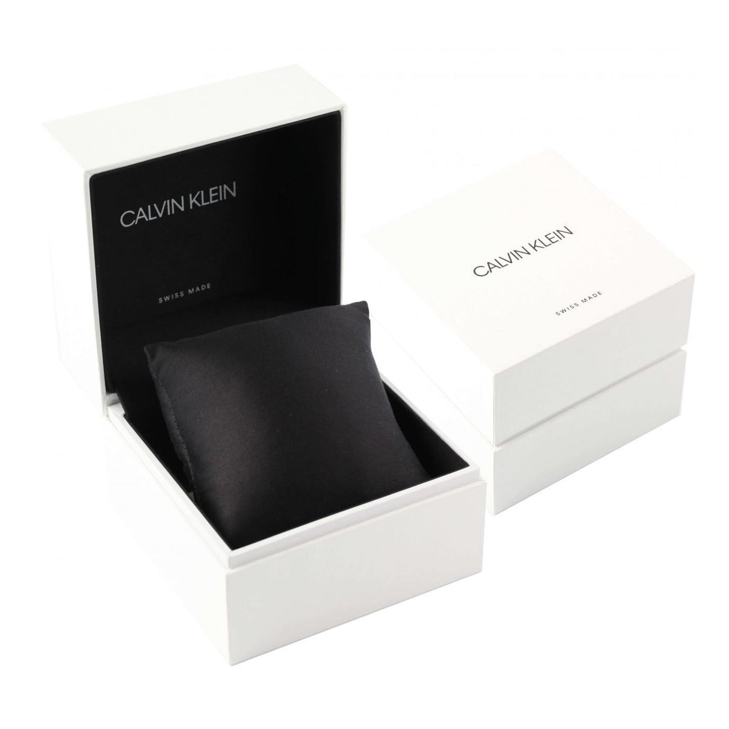 CK Calvin Klein K3g2312s Statel Black Dial Silver Tone Women's Watch One Size