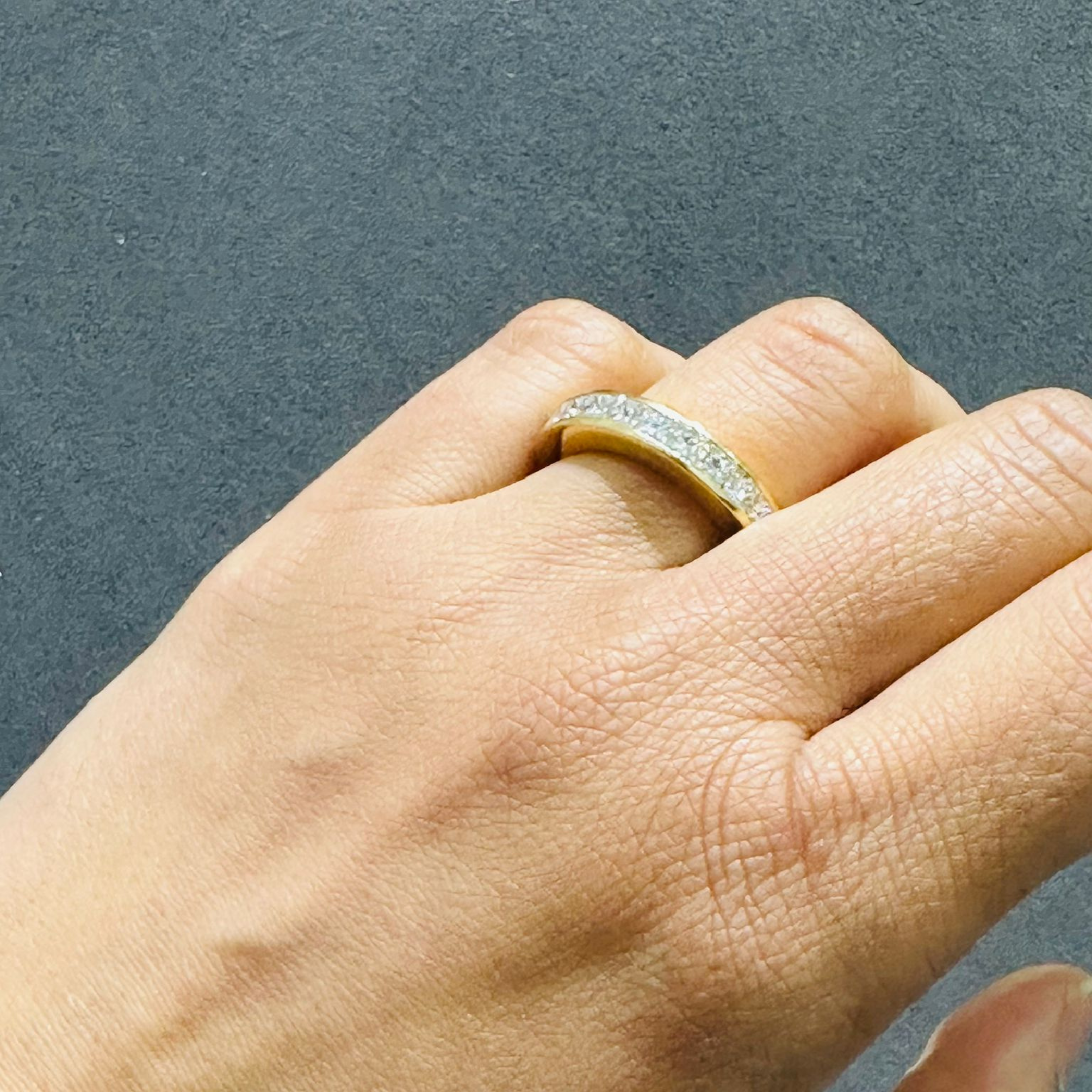 natural diamond ring