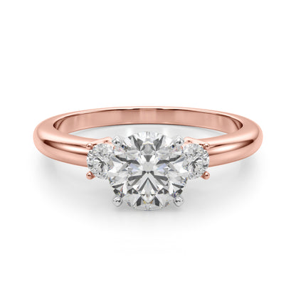 Lab-Grown 0.50-2.00ct Diamond Three Stone Engagement Ring