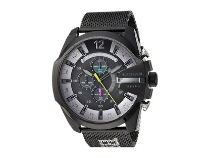 Diesel Mega Chief Chronograph Quartz Black Dial Men S Watch DZ4514