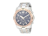 GUESS Men's Watch GW0056G5 – Two-Tone Silver & Rose Gold
