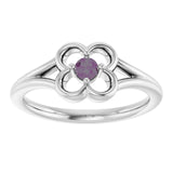 Round Alexandrite Youth Ring in Gold