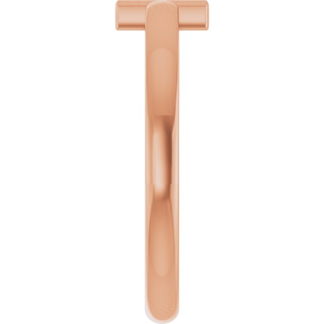 Round Alexandrite Youth Ring in Rose Gold