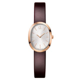 Calvin Klein Incentive Women's Watch – Rose Gold Case, Leather Strap