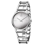 Calvin Klein Stately K3G23128 Women’s Stainless-Steel Watch – Swiss Quartz