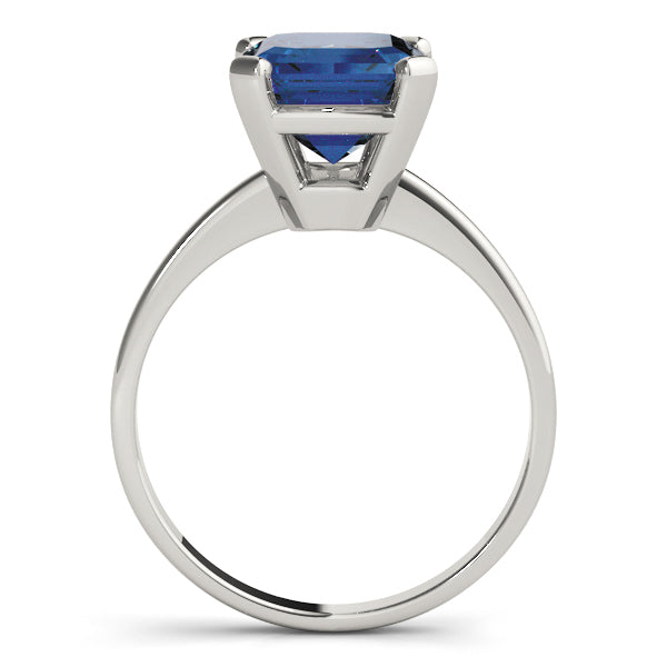 Signature Color Rings Emerald Diamond Engagement Ring — 9K/18K Gold & Platinum