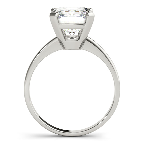 Signature Color Rings Emerald Diamond Engagement Ring — 9K/18K Gold & Platinum