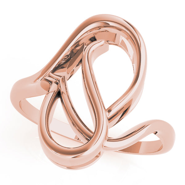 Artisan Solitaires Any Shape Round Diamond Engagement Ring — 9K/18K Gold & Platinum