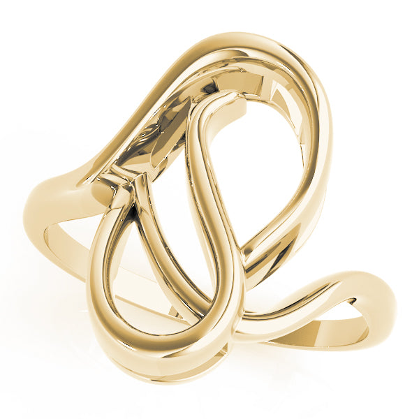 Artisan Solitaires Any Shape Round Diamond Engagement Ring — 9K/18K Gold & Platinum