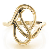 Artisan Solitaires Any Shape Round Diamond Engagement Ring — 9K/18K Gold & Platinum