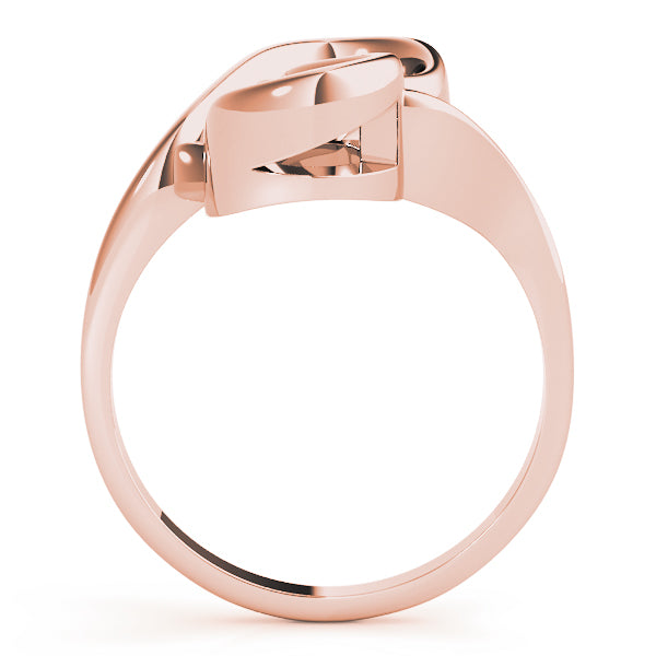 Artisan Solitaires Any Shape Round Diamond Engagement Ring — 9K/18K Gold & Platinum