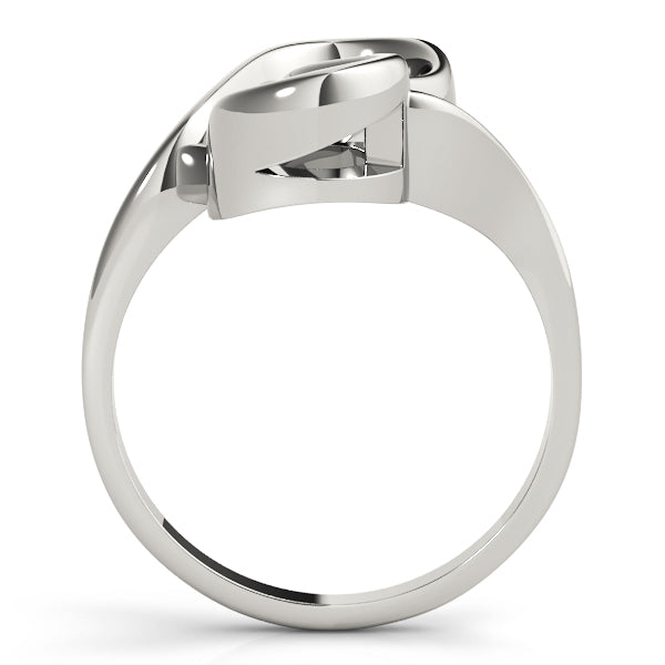Artisan Solitaires Any Shape Round Diamond Engagement Ring — 9K/18K Gold & Platinum
