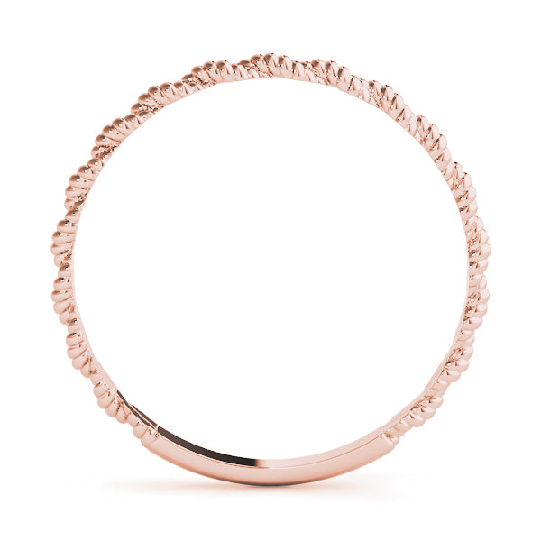 Twisting Braided Gold Band