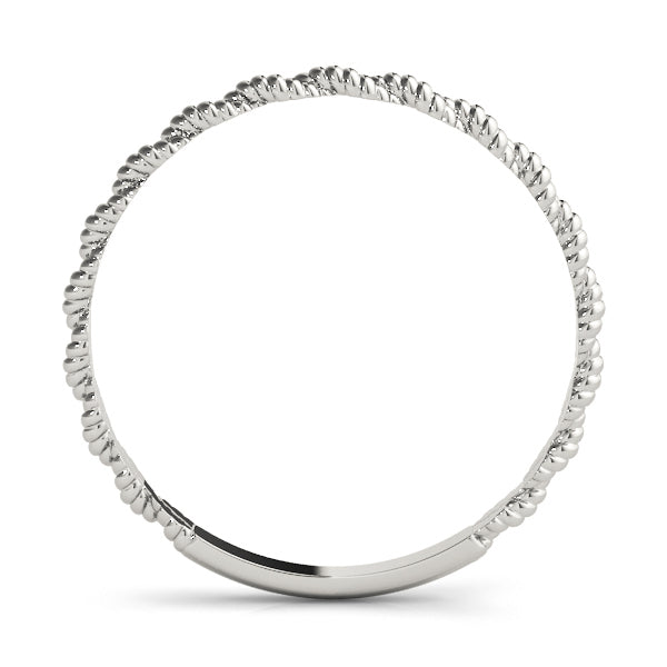 Twisting Braided Gold Band