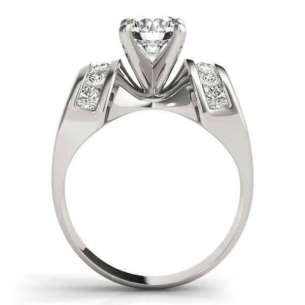 Enchanted Remounts Round Diamond Engagement Ring — 9K/18K Gold & Platinum