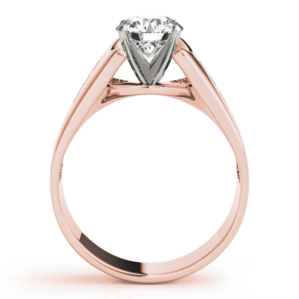 Pristine Remounts Round Diamond Engagement Ring — 9K/18K Gold & Platinum