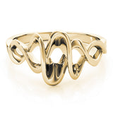 Classic Solitaires Any Shape Round Diamond Engagement Ring — 9K/18K Gold & Platinum