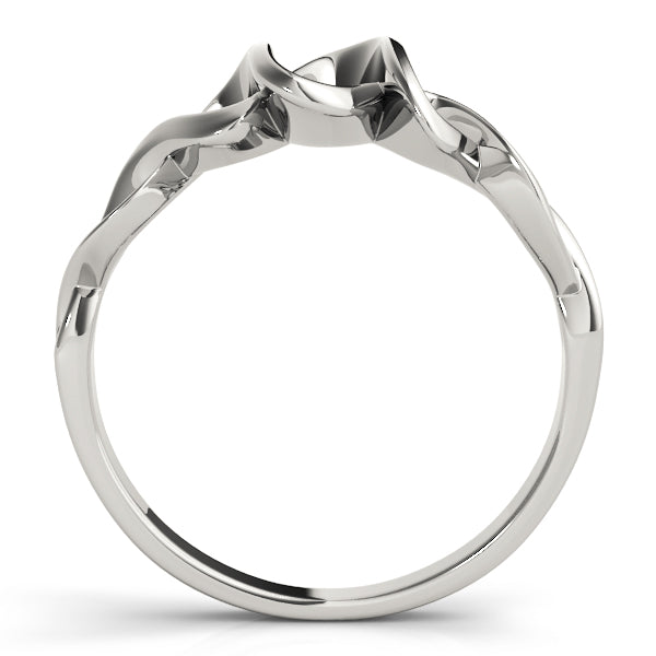 Classic Solitaires Any Shape Round Diamond Engagement Ring — 9K/18K Gold & Platinum