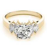 Pristine Fancy Shape Remounts Marquise Diamond Engagement Ring — 9K/18K Gold & Platinum