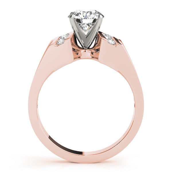 Timeless Remounts Round Diamond Engagement Ring — 9K/18K Gold & Platinum