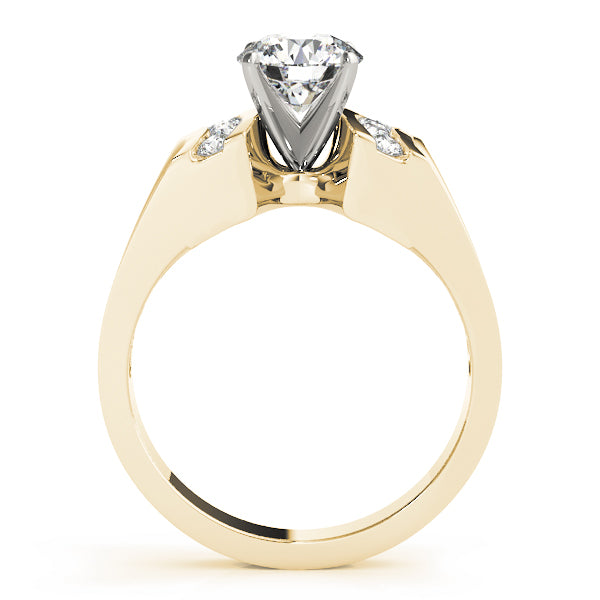 Timeless Remounts Round Diamond Engagement Ring — 9K/18K Gold & Platinum