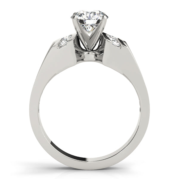 Timeless Remounts Round Diamond Engagement Ring — 9K/18K Gold & Platinum