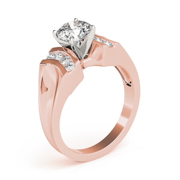 Timeless Remounts Round Diamond Engagement Ring — 9K/18K Gold & Platinum
