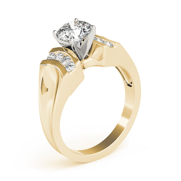 Timeless Remounts Round Diamond Engagement Ring — 9K/18K Gold & Platinum