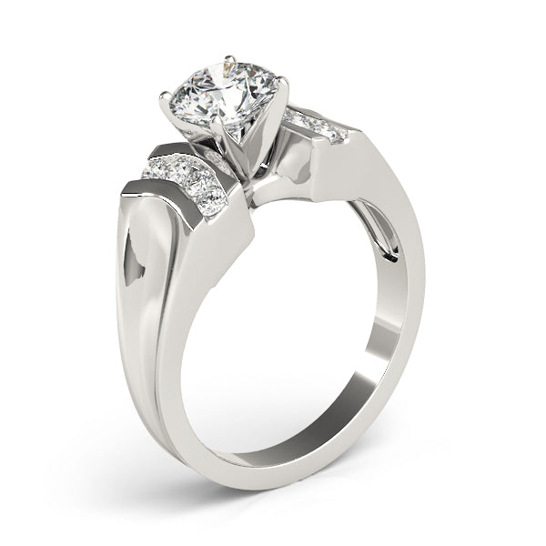 Timeless Remounts Round Diamond Engagement Ring — 9K/18K Gold & Platinum