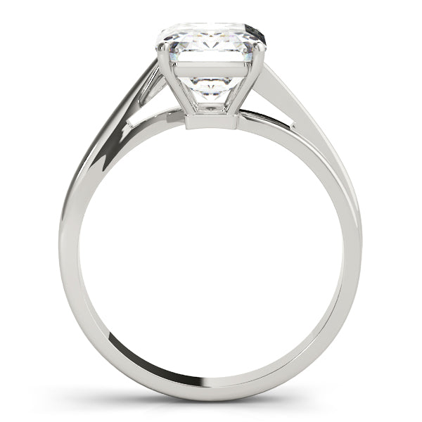 Iconic Color Rings Emerald Diamond Engagement Ring — 9K/18K Gold & Platinum